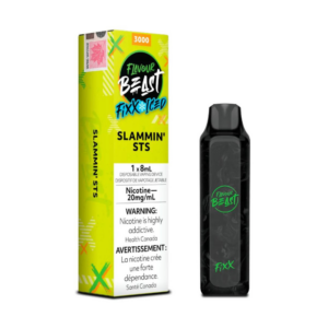 THE NEW FLAVOUR BEAST FIXX SLAMMIN' STS ICED DISPOSABLE AT MISTER VAPOR CANADA