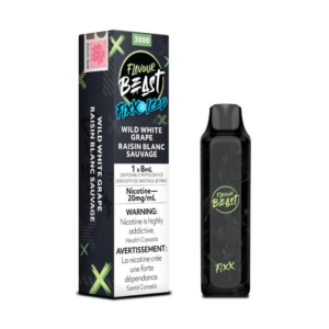 BEST SELLING FLAVOUR BEAST FIXX WILD WHITE GRAPE ICED AT MISTER VAPOR CANADA