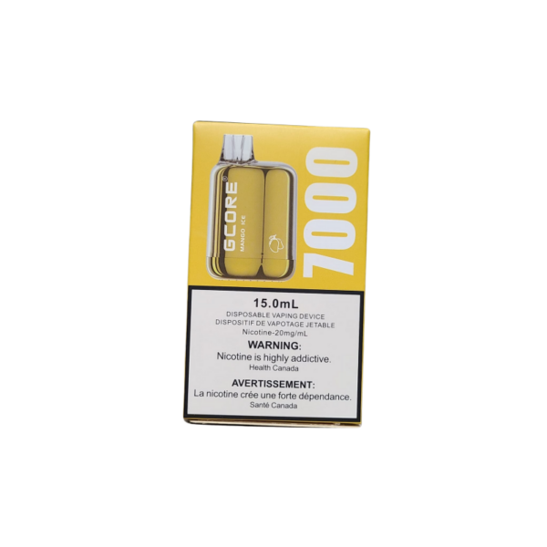 BEST IN SHOW GCORE BOX MANGO ICE DISPOSABLE (7000) AT MISTER VAPOR CANADA