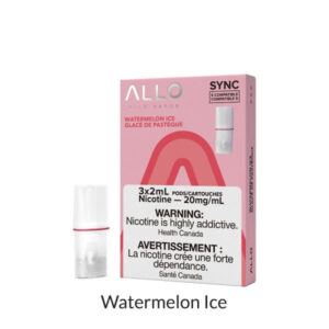 ALLO SYNC WATERMELON ICE (3PK) (STLTH COMPATIBLE) MISTER VAPOR TORONTO BURLINGTON
