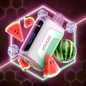HOT DISPOSABLE RELEASE KRAZE HD WATERMELON ICE (7000 PUFFS) DISPOSABLE (COMING SOON) AT MISTER VAPOR ALBERTA CANADA