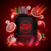 BANGIN' BLOOD ORANGE LEVEL X BOOST PODS A lively fusion of tangy blood oranges, delivering a burst of citrus flavour Experience heightened vaping satisfaction with the Level X Boost Flavour Beast Pods, expertly engineered to offer an unmatched hybrid vaping encounter. Featuring a generous 20mL vape juice capacity.